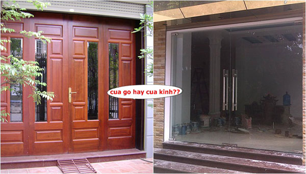 so sánh ưu nhược điểm cửa gỗ cửa sắt cửa nhôm kính